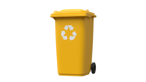 3D Roll Out Bin Rotating On Alpha Loop