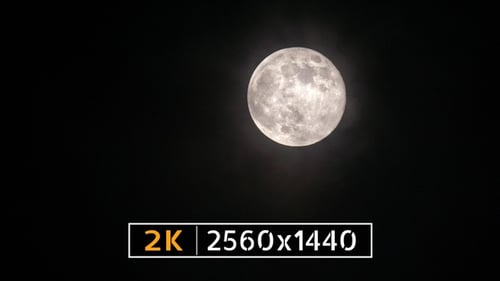 Moon and Clouds