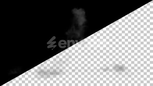 Mörserexplosion auf dem Boden