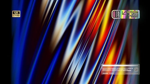 Dynamic Reflections Gradient Motion Loop Background