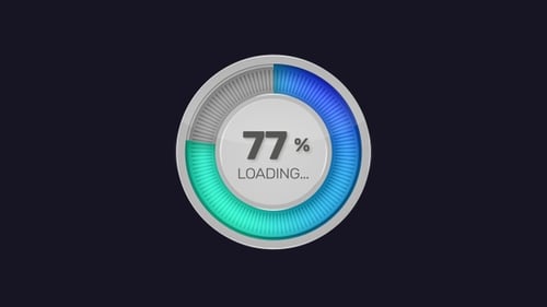 Circle Loading Bar 4K