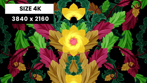 Autumn Nature Plant 03 VJ Loop 4K