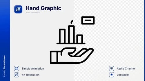Animation Handgraph Icon