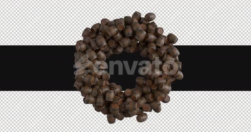 3D Ring Of Barrels On Alpha
