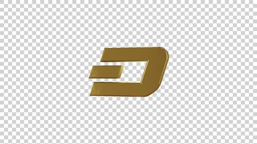 Golden 3D Letter E Rotating Logo Reveal Animation