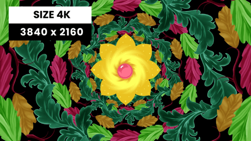 Autumn Nature Plant 02 VJ Loop 4K