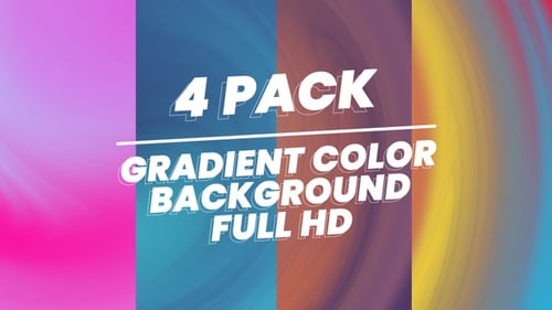 Animated Fluid Gradient Color Backgrounds Pack