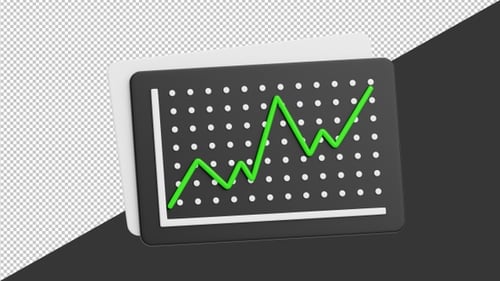 3D-Liniendiagramm | Alphakanal