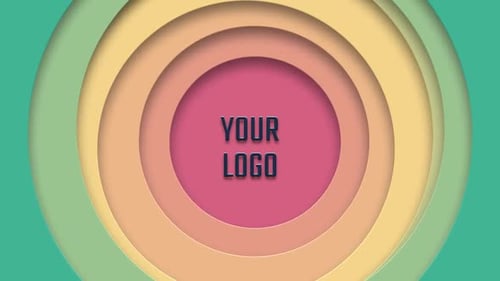 Abstract Colored Circles transirion | UHD | 60fps