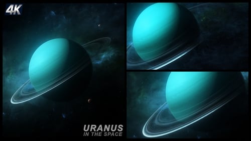 Uranus im Weltraum