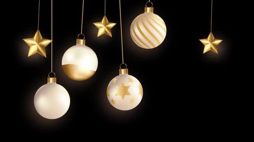 Frohe Weihnachten 4K Alpha Channel