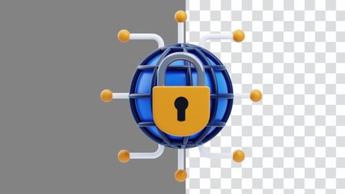 3D Animation of Network Security