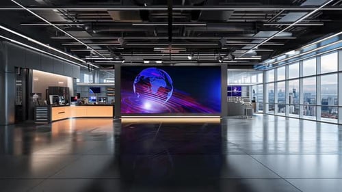 Neuigkeiten aus dem virtuellen 3D-Fernsehstudio Ab1 22