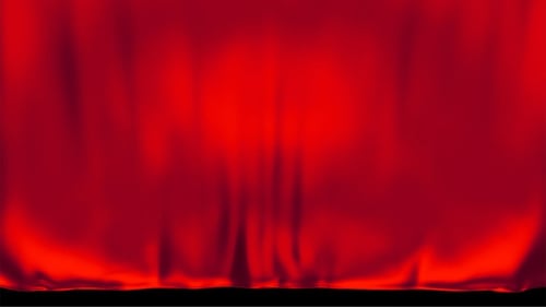 Red Abstract Fluid Flowing Background Loop