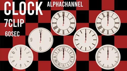 Clock 7 Clip Pack