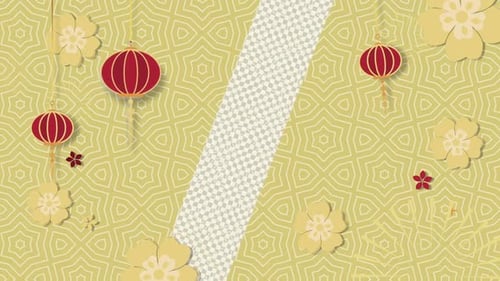 Festlicher Hintergrund zur chinesischen Neujahrsfeier Alpha