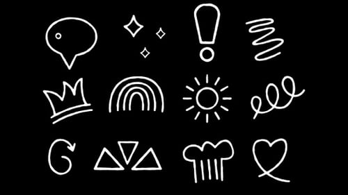 Hand Drawn Doodle Animation Pack with Creative Sketch Elements