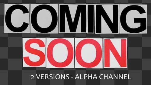 Crumpled Paper and Broken Glass Coming Soon Text Reveals