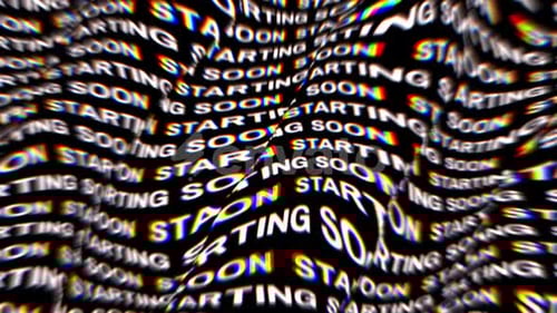 La animación de texto de fondo comenzará pronto