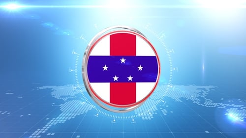 Netherlands Antilles Flag Transition