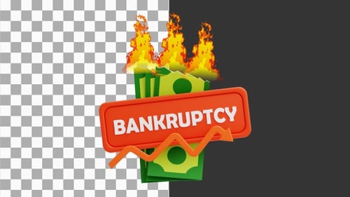 3D Bankruptcy | Alpha Channel