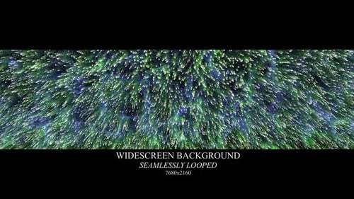 Christmas Abstract Particles Background Loop