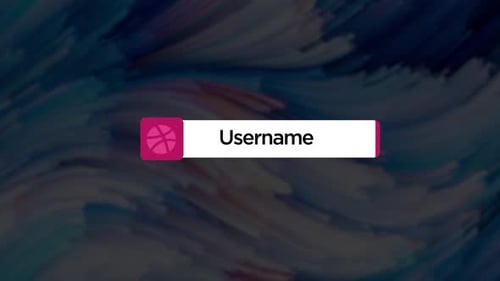 Modern Logo and Username Lower Third Animation