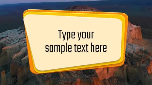 Modern Animated Text Box Reveal