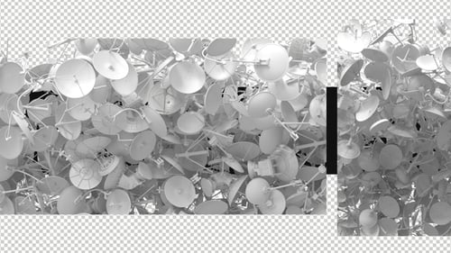 Pack de 2 antenas parabólicas Transitions On Alpha Loop en 2 formatos