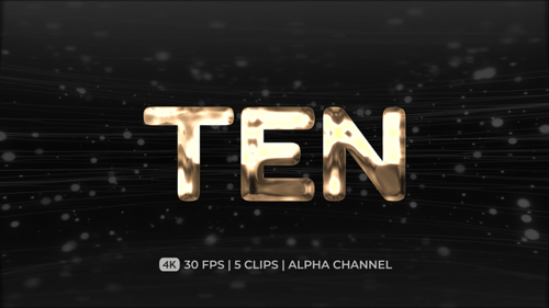 Countdown Timer Pop Up Animation