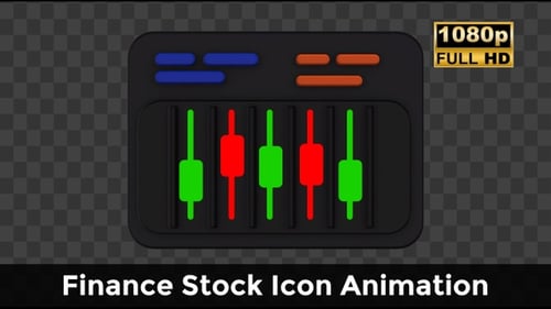 Animated 3D Audio Mixer with Moving Equalizer Sliders