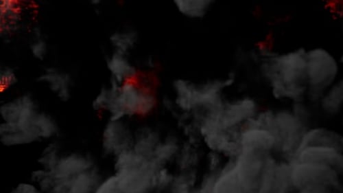 Dynamic Fire Explosion and Smoke Reveal