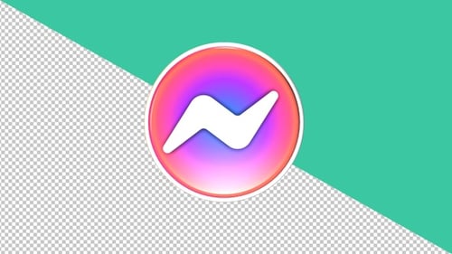 Messenger Logo Alpha 4K