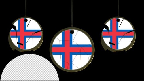 Spinning Shattering Circle Reveal Animation