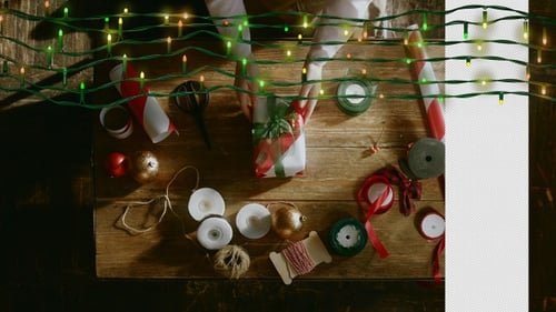 Christmas Lights Frame Hd V.2