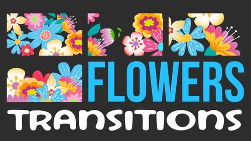 Blumenübergänge