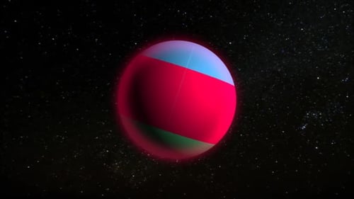 Azerbaïdjan - Country Flags Globe