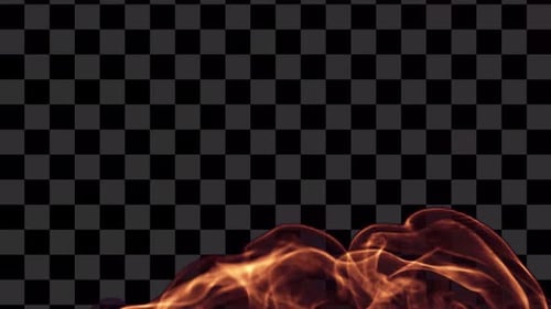 Dynamic Fire and Smoke Visual Effects Overlay