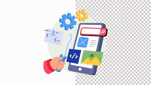 App Development Animation Alpha Channel