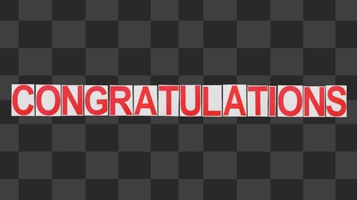 Congratulations