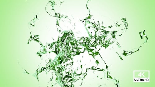 Green Water Splash V3