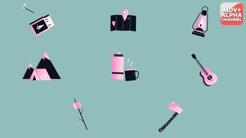 Travel Icons | Motion Graphics