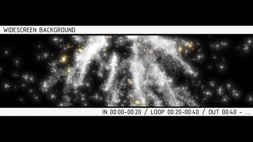 Radiant Light Particles Loop Background