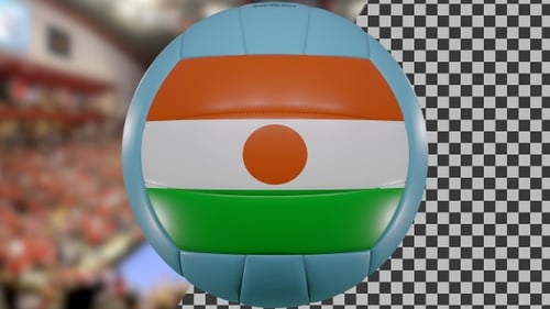 Volleyball Spinning Niger | UHD | 60fps