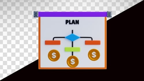 3D Animation of Financial Planning
