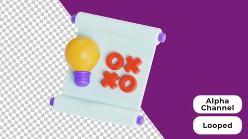 3D Animated Strategy | Alpha Channel