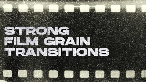 Transiciones de grano de película fuertes