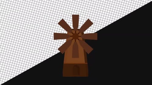Farmhouse 2d | Alpha Channel