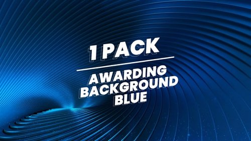 Dynamic Abstract Blue Swirl Lines Motion Background