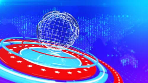 Digital Earth Global Broadcast News Intro
